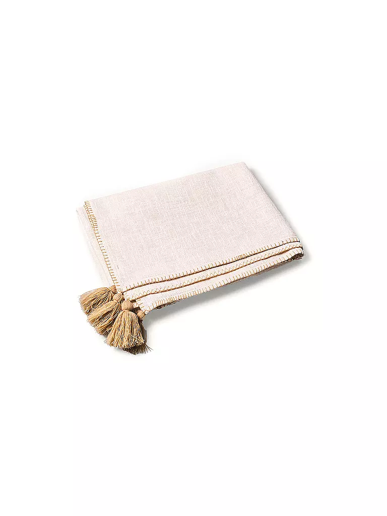 FYNCH-HATTON | Tagesdecke - Plaid 130x180cm ZOLA | beige