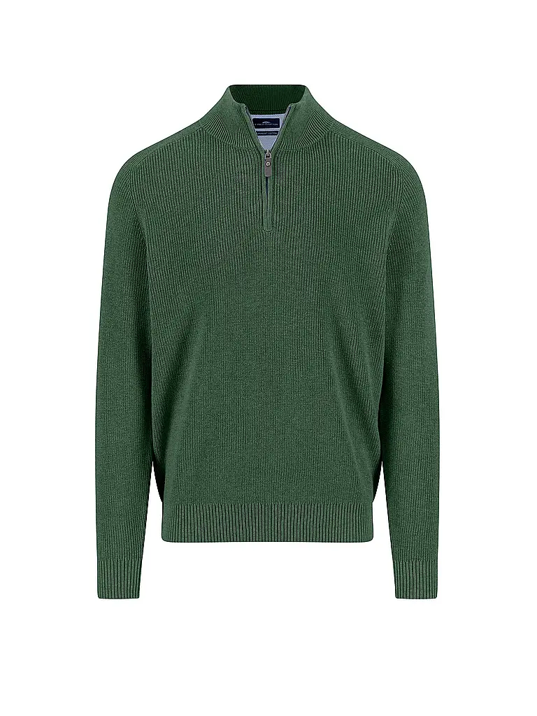 FYNCH-HATTON | Troyer Pullover  | dunkelgrün