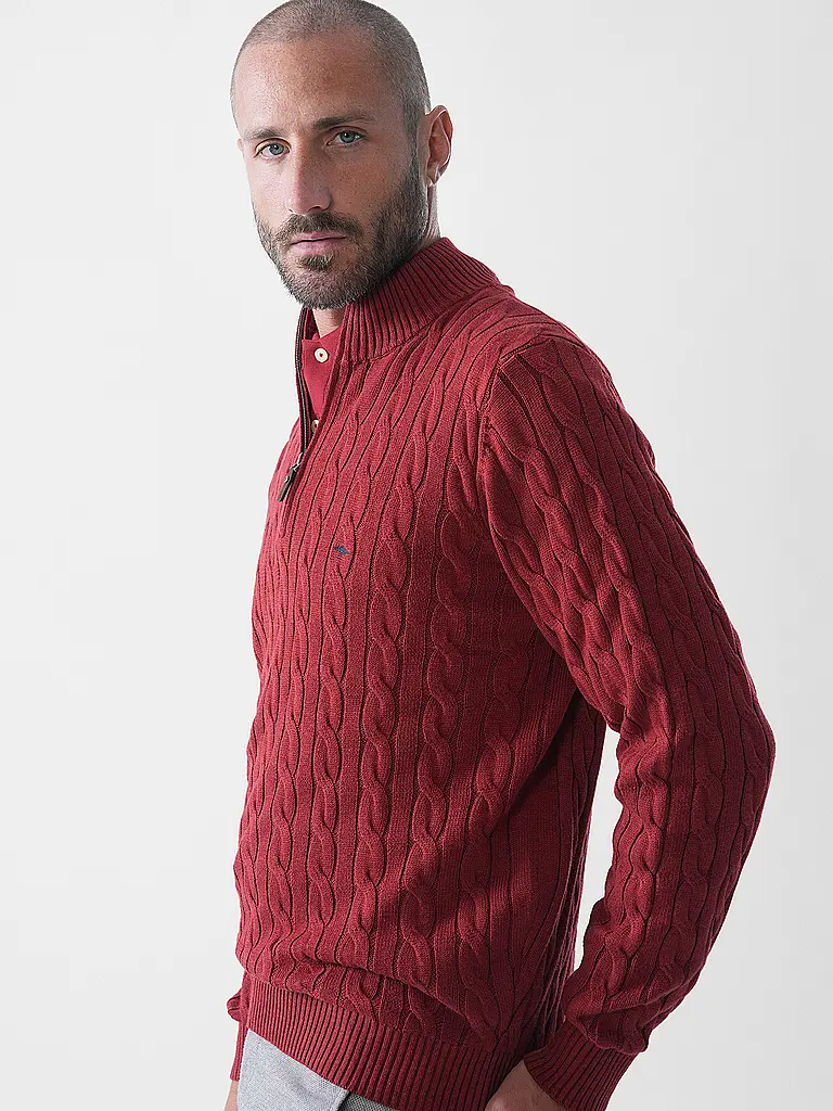 FYNCH-HATTON | Troyer Pullover  | Rot