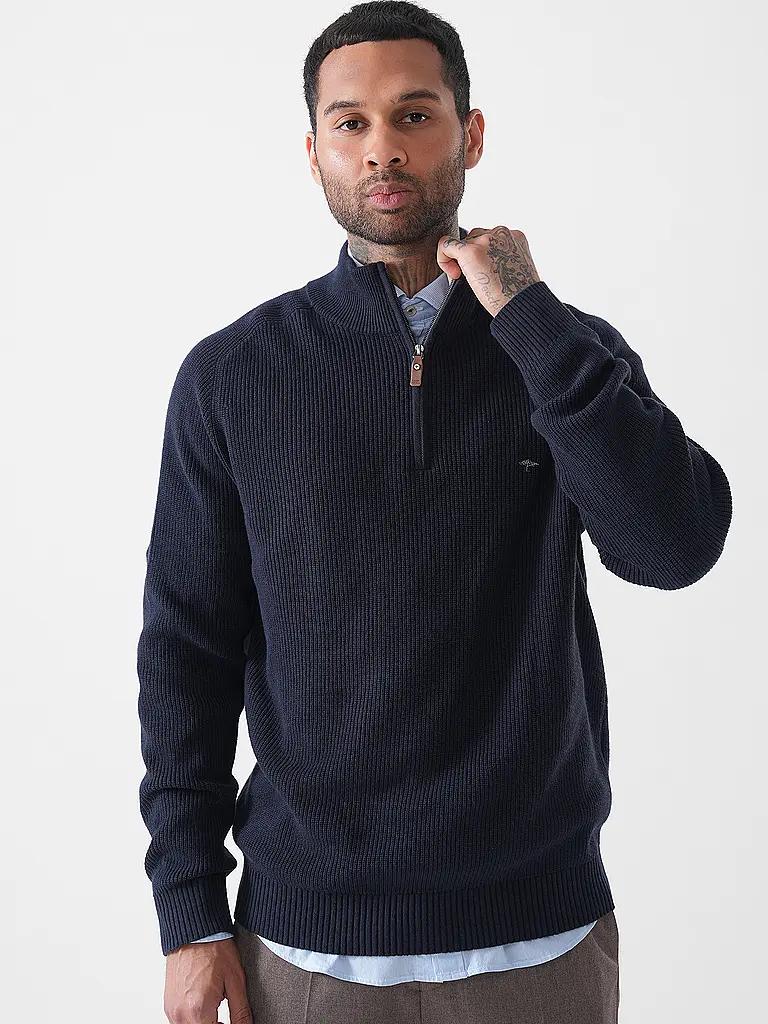 FYNCH-HATTON | Troyer Pullover  | dunkelblau