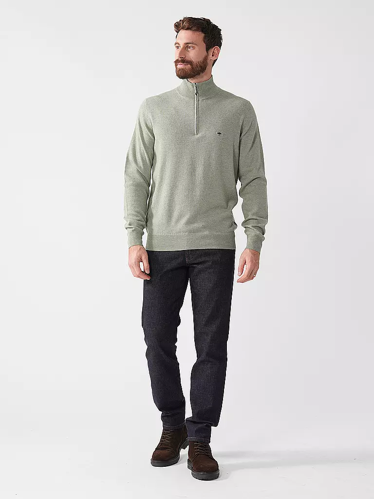 FYNCH-HATTON | Troyer Pullover | olive