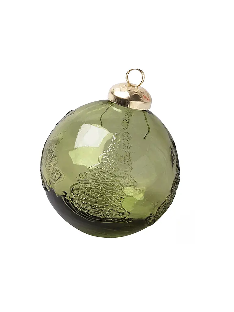 FYNCH-HATTON | Weihnachtskugel NOELLI Kale | Dunkelgrün