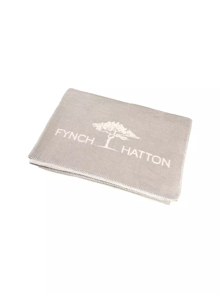 FYNCH-HATTON | Wohndecke 150x210cm KOMBERS Elephant Grey | hellgrau