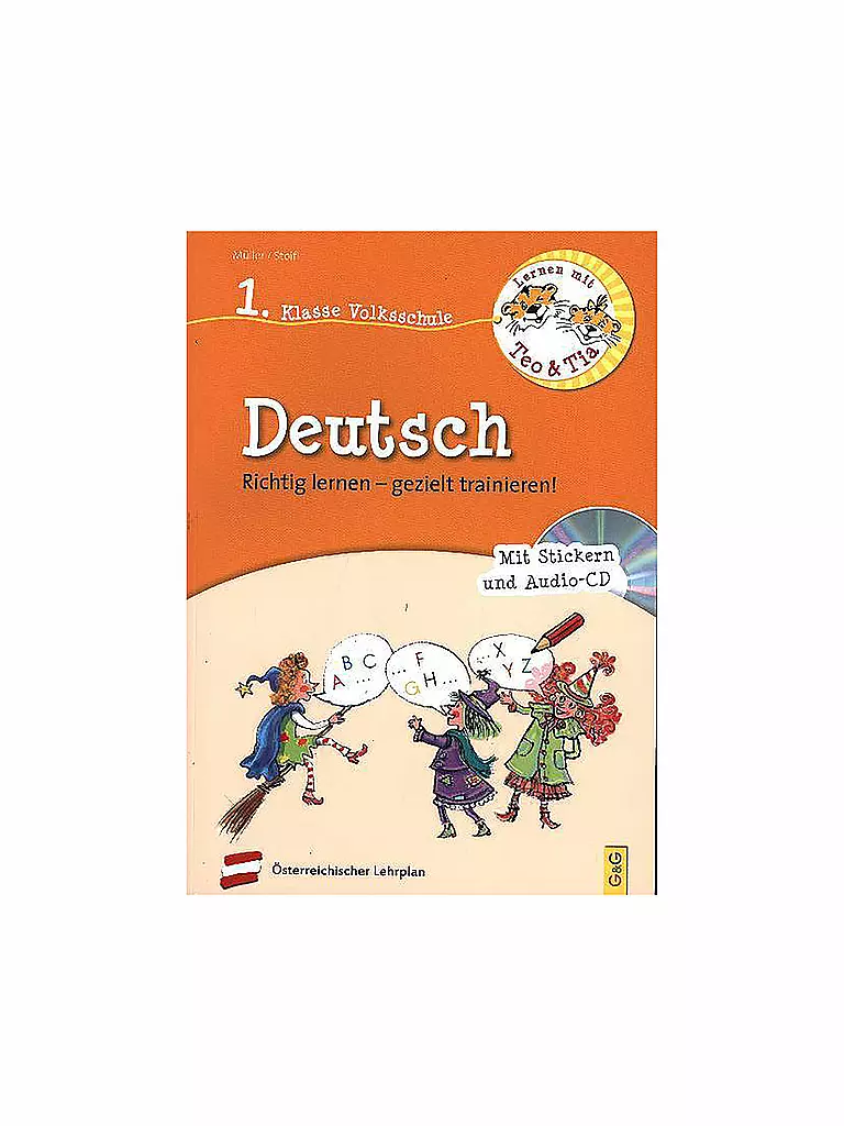 G & G VERLAG | Deutsch - 1. Klasse Volksschule mit Audio-CD | keine Farbe