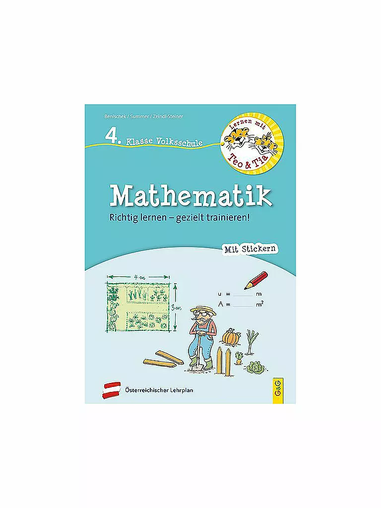 G & G VERLAG | Mathematik - 4. Klasse Volksschule | keine Farbe