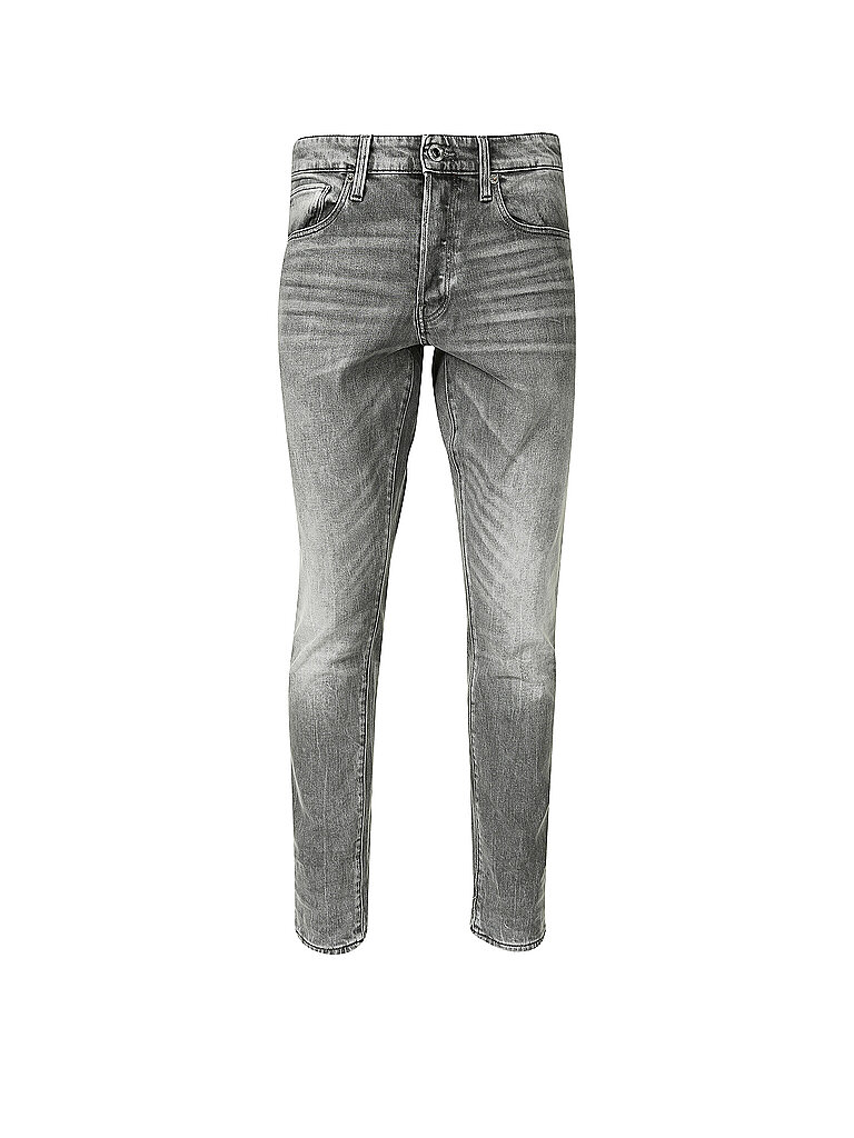 Jeans Straight Tapered Fit grau 36/L34 herren
