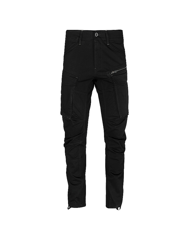 Cargohose Tapered Fit ROVIC ZIP 3D schwarz 30/L32 herren