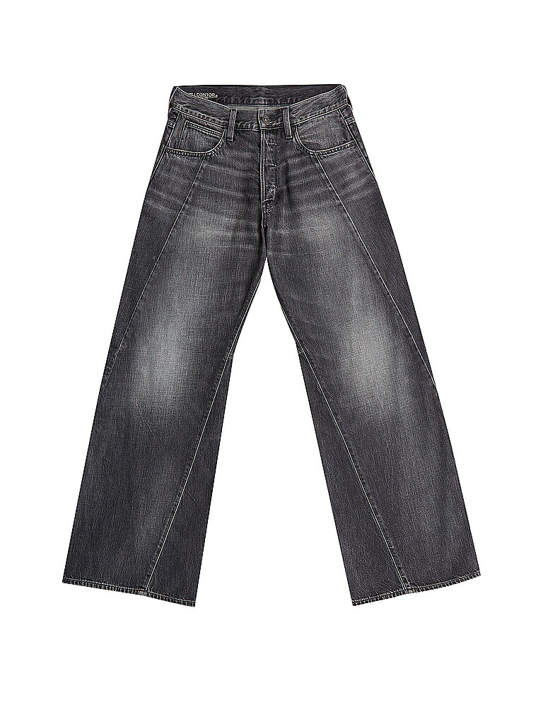 Jeans Balloon Fit CONTOR 3D grau 30/L30 damen