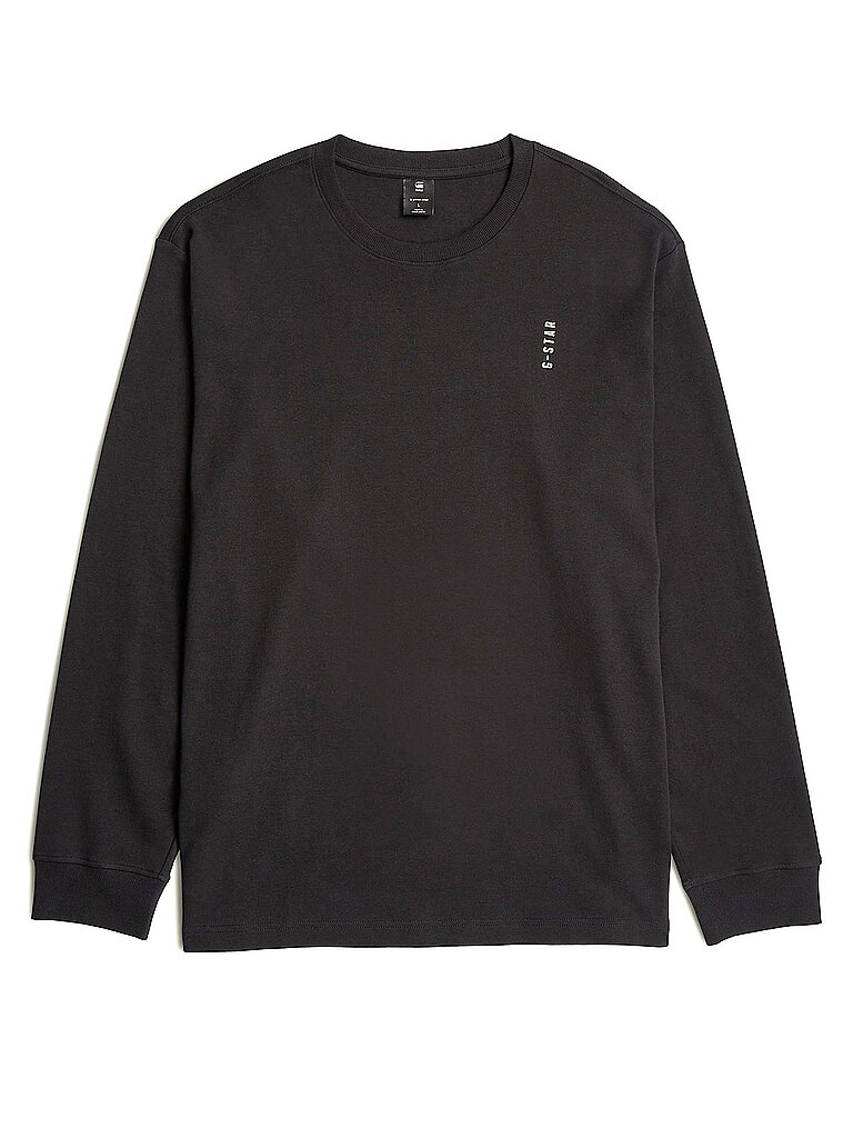 Langarmshirt schwarz M herren