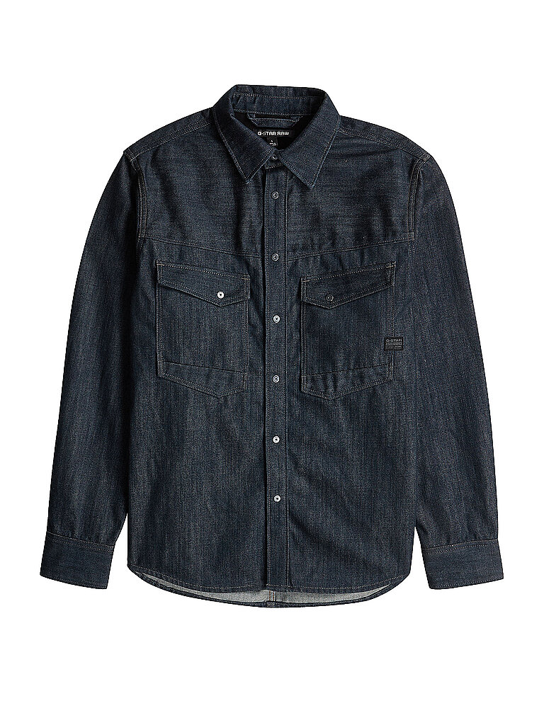 G-STAR RAW Overshirt DAKOTA dunkelblau | XL