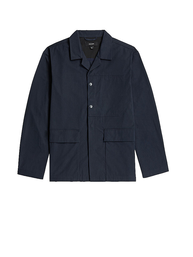 Overshirt MARSEILLE dunkelblau XS herren