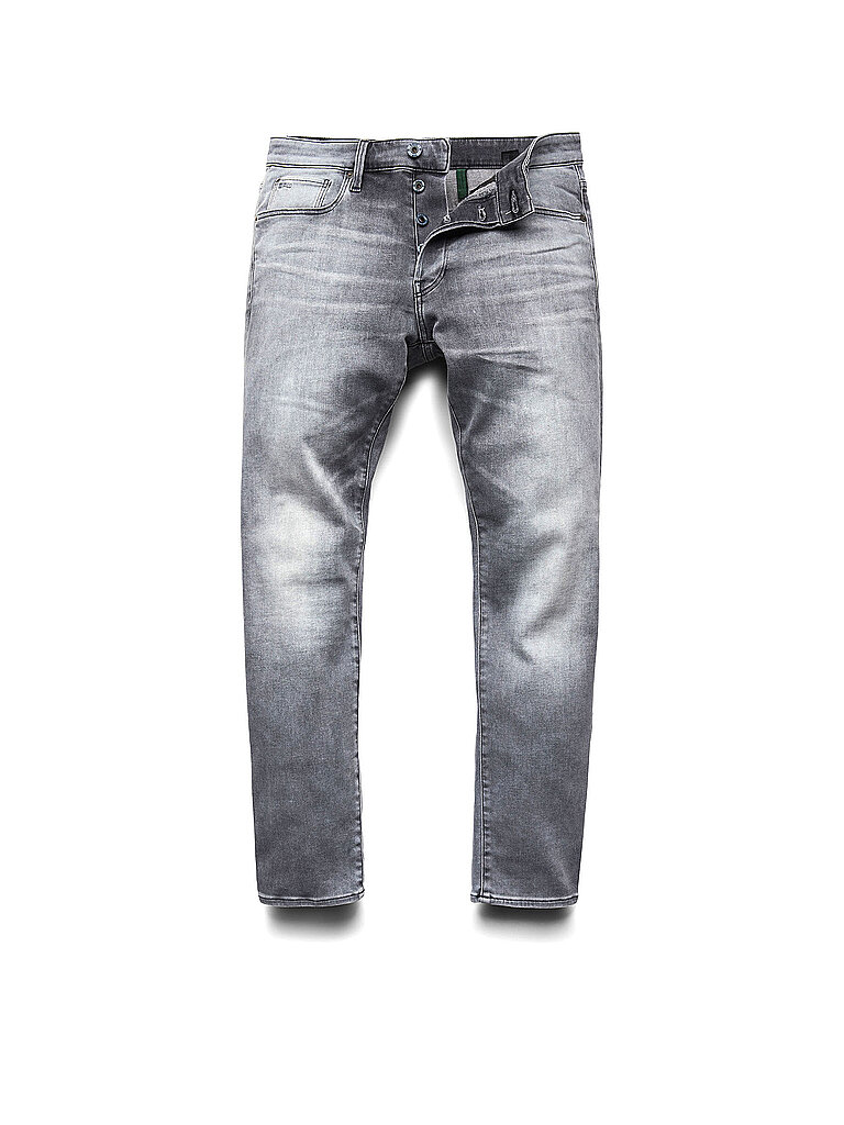 Jeans Slim Fit 3301 grau 33/L32 herren