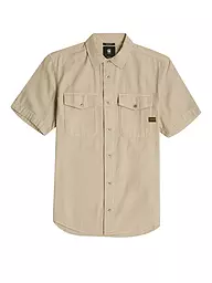 G-STAR RAW | Hemd Slim Fit  | beige