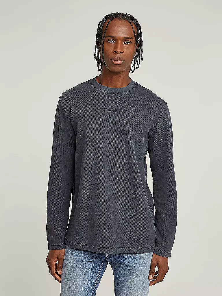G-STAR RAW | Langarmshirt | schwarz