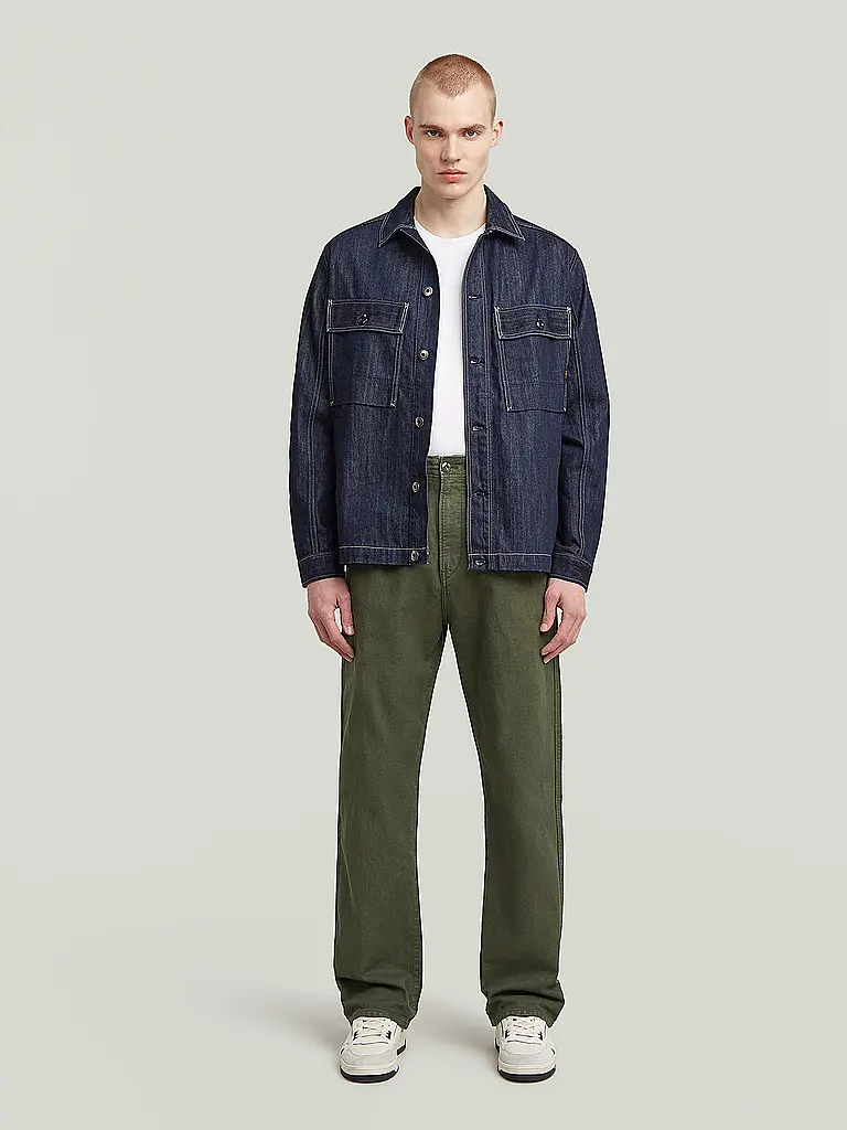 G-STAR RAW | Overshirt MOSA  | dunkelblau
