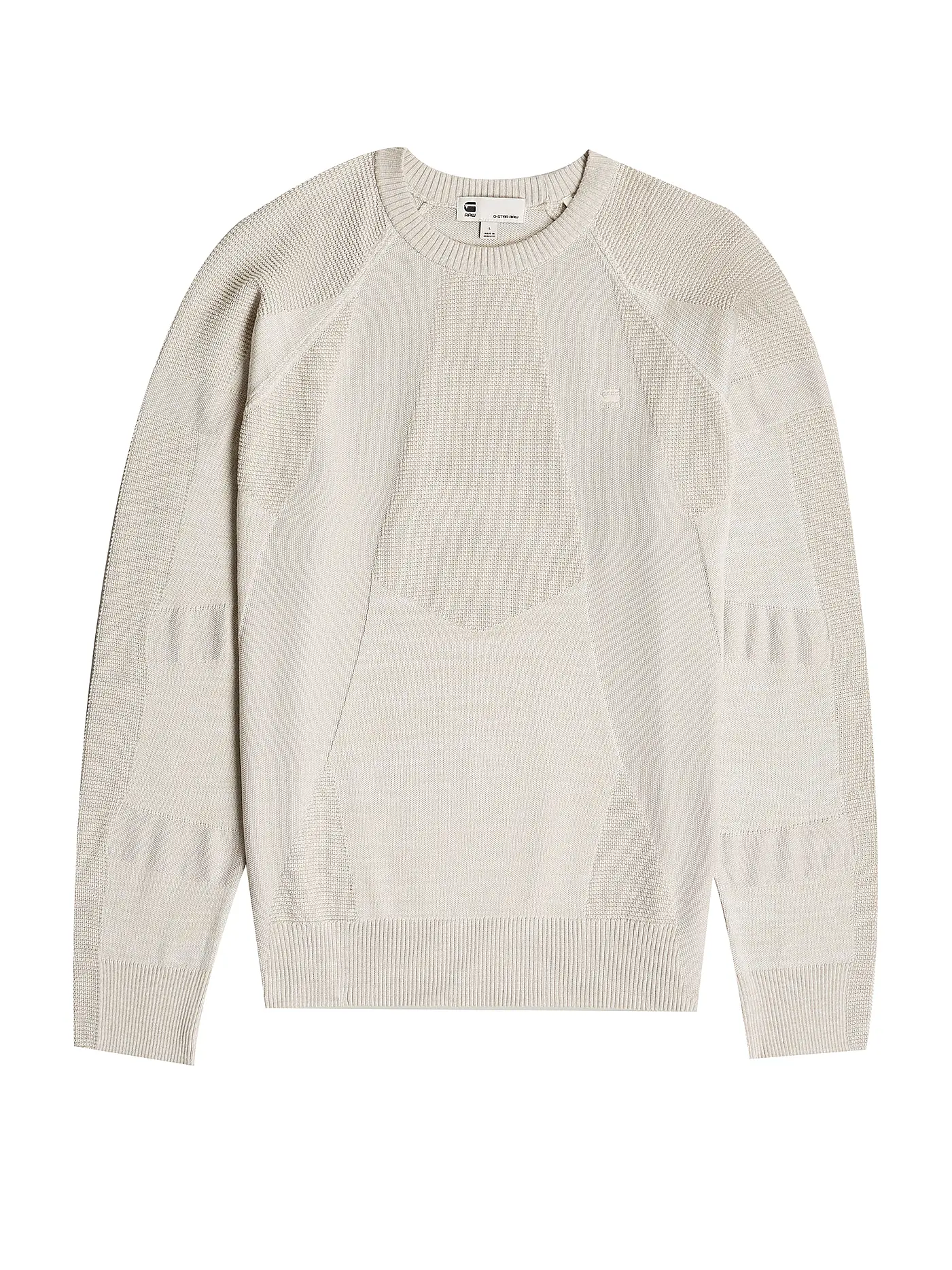 G-STAR RAW | Pullover 3D BIKER | beige