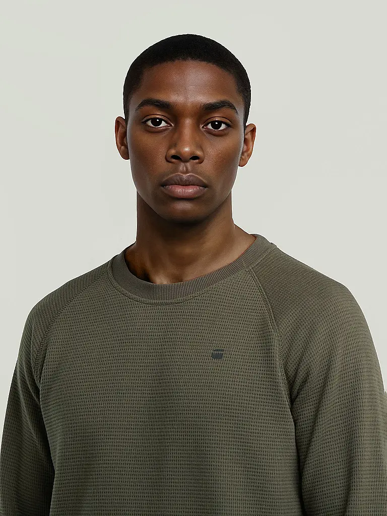 G-STAR RAW | Sweater JIRGI R T L S  | grau