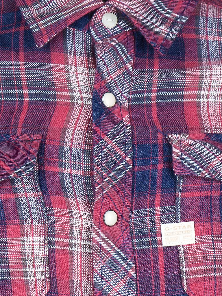 G-STAR | Hemd Slim-Fit "Landoh" | rot