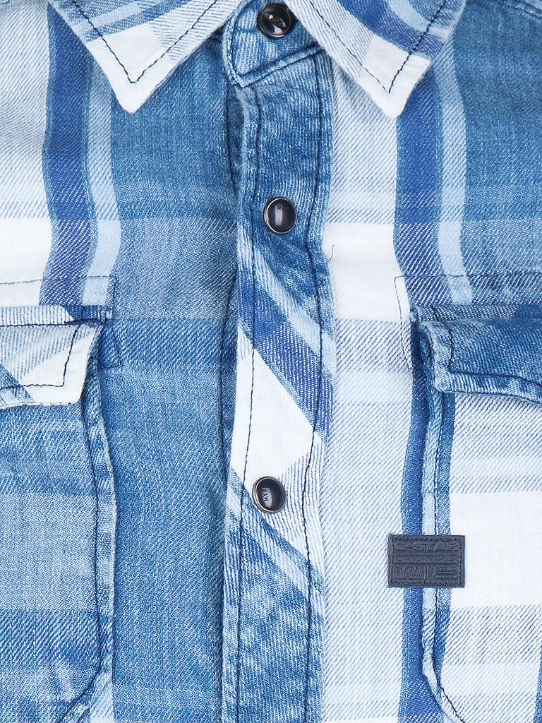 G-STAR | Hemd Slim-Fit "Landoh" | blau