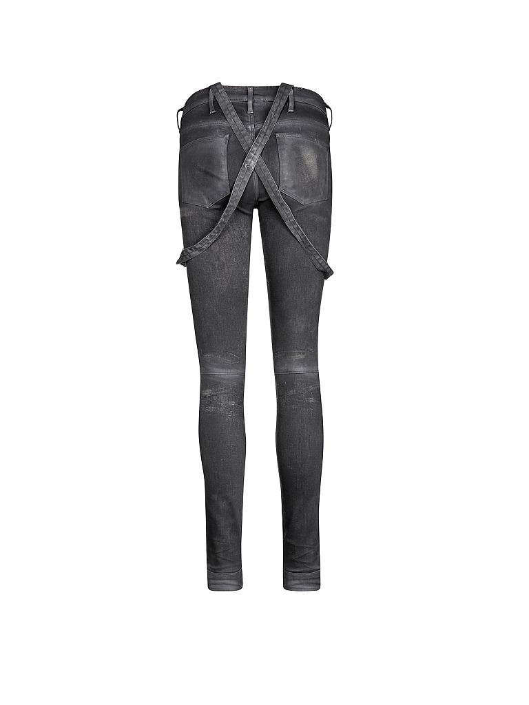 G-STAR | Jeans-Latzhose | schwarz