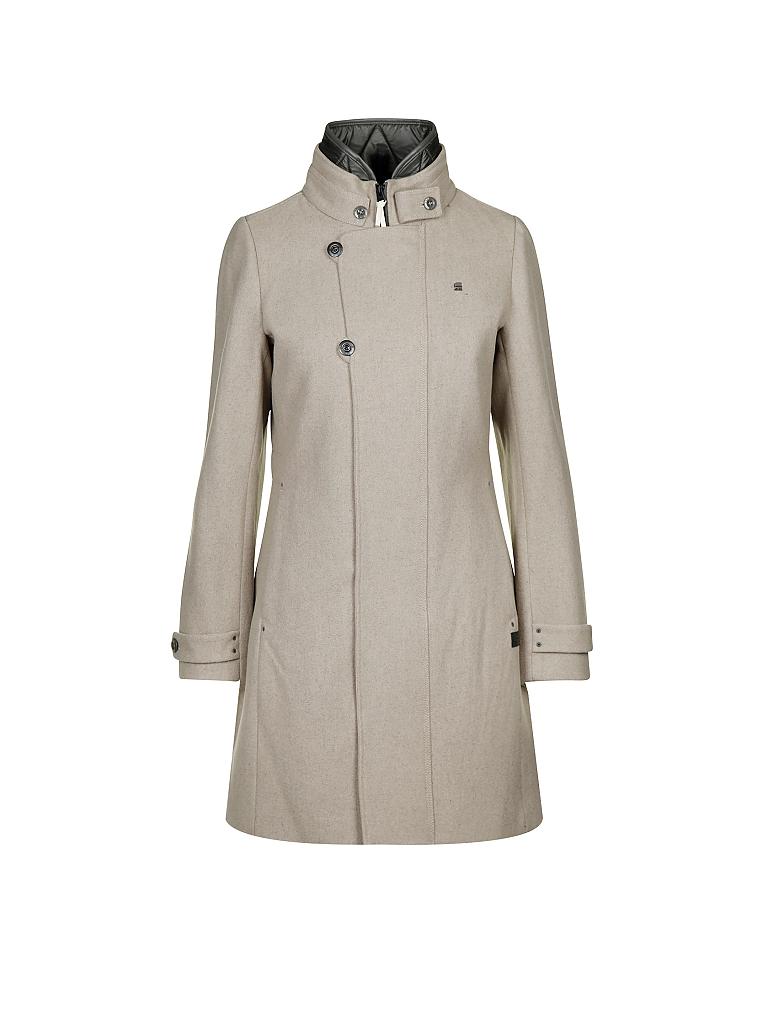 G-STAR | Woll-Mantel  | beige