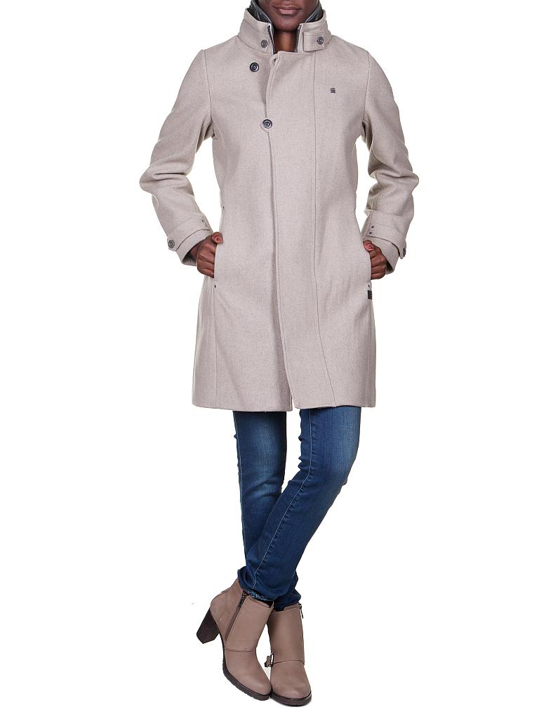 G-STAR | Woll-Mantel  | beige