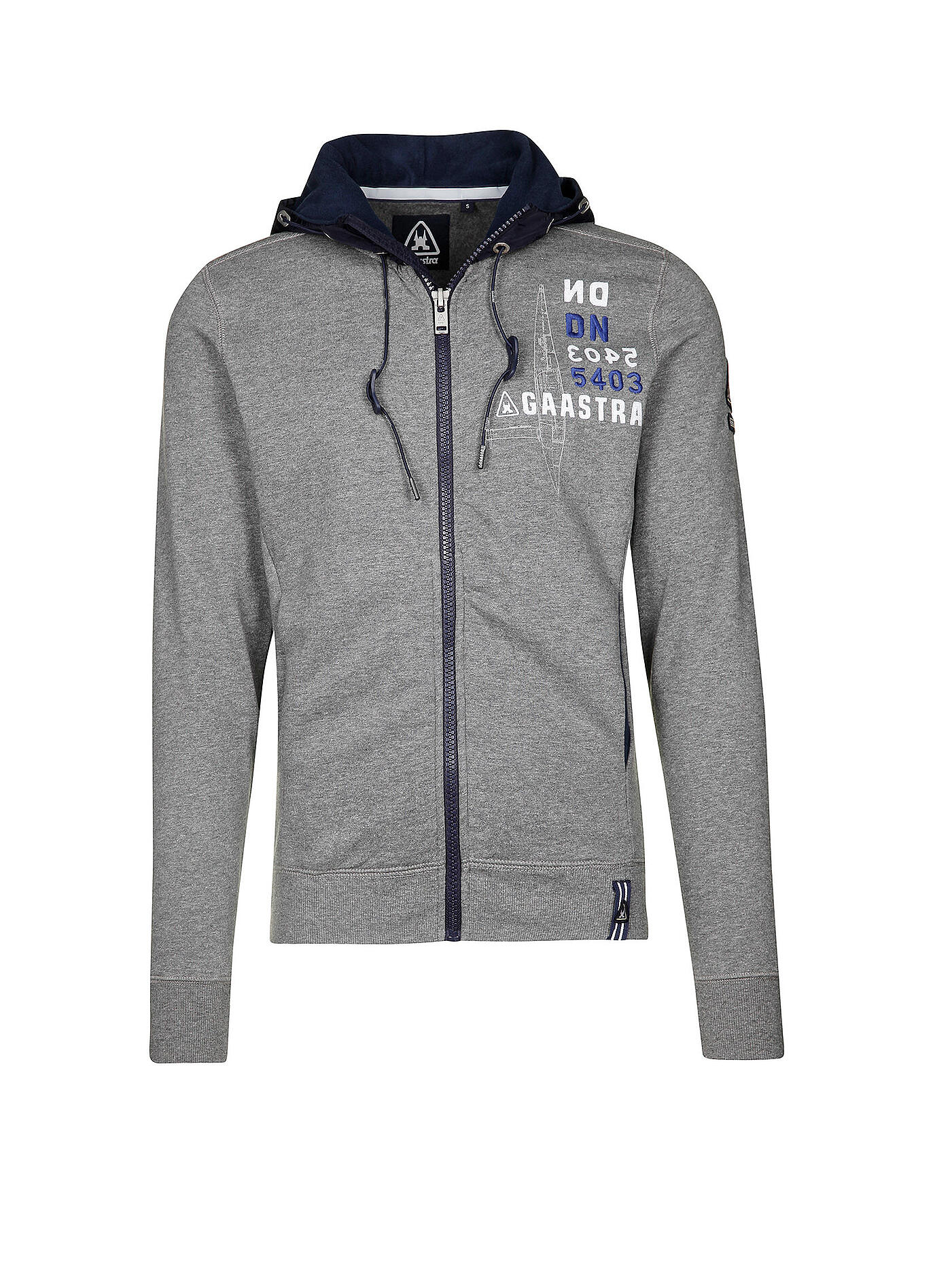 GAASTRA | Sweat-Weste "Sailor" | grau
