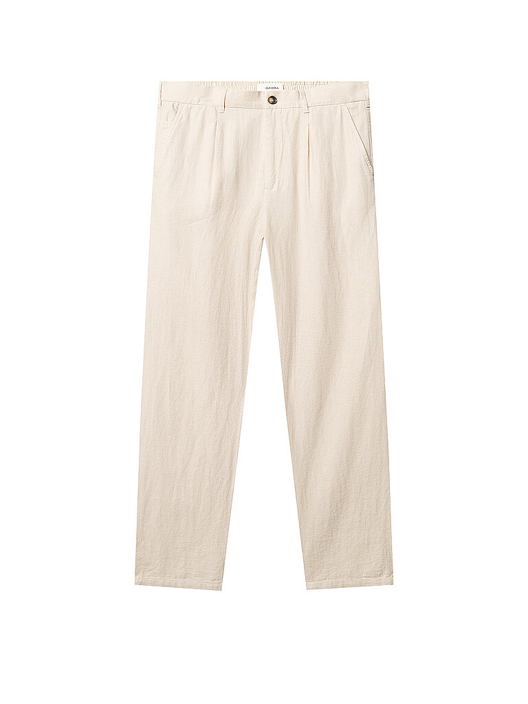 Chino NAPOLI 19 LINO creme S herren