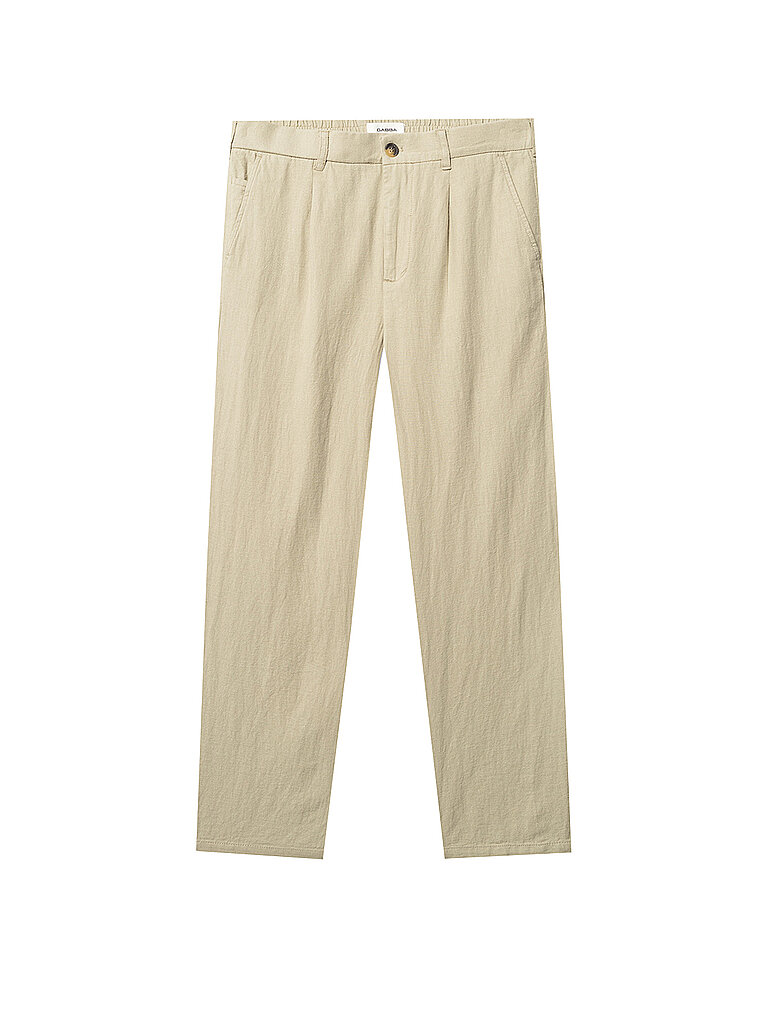 Chino NAPOLI 19 LINO hellgrün XL herren