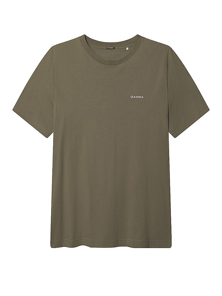 GABBA T-Shirt GABDUNE LOGO olive | L