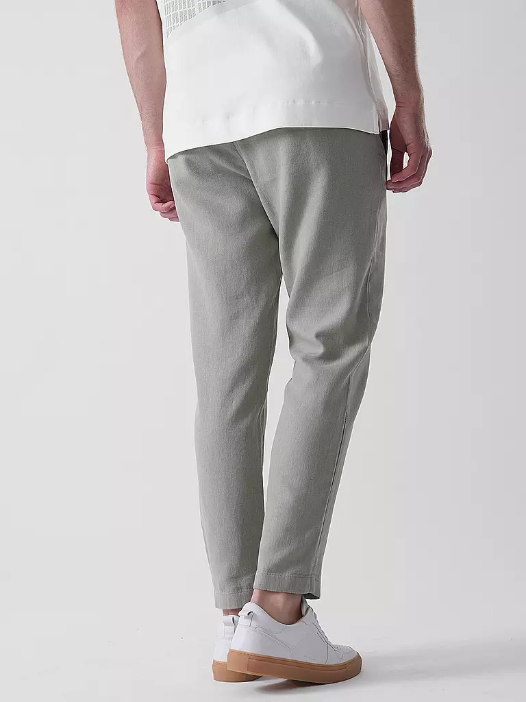 GABBA | Chino MONZA LINO | beige