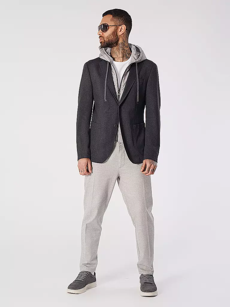 GABBA | Chino Regular Fit | grau