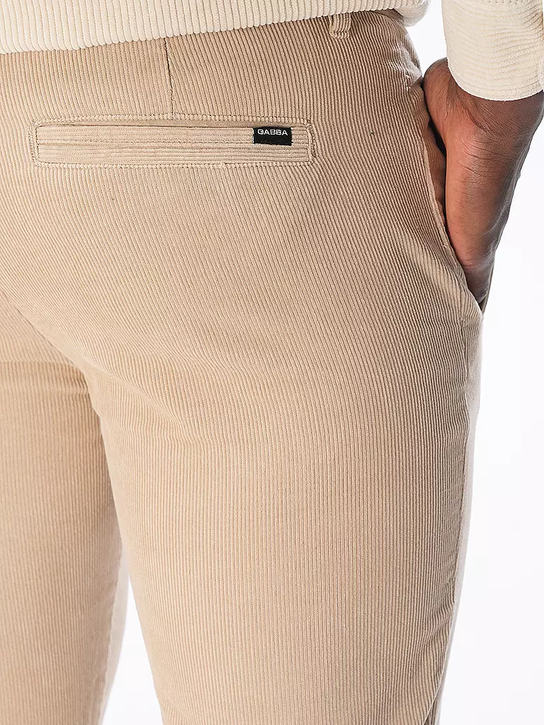 GABBA | Cordhose MONZA NOI | beige