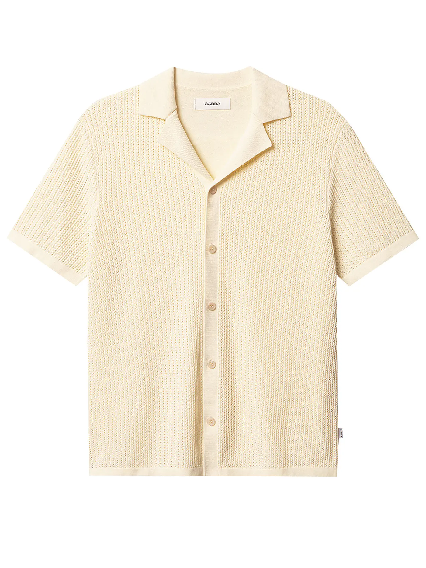 GABBA | Hemd Regular Fit GENO RESORT | creme