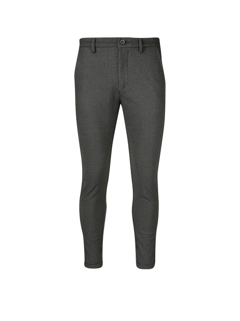 GABBA | Hose Tapered Fit Pisa Black Hound | grau