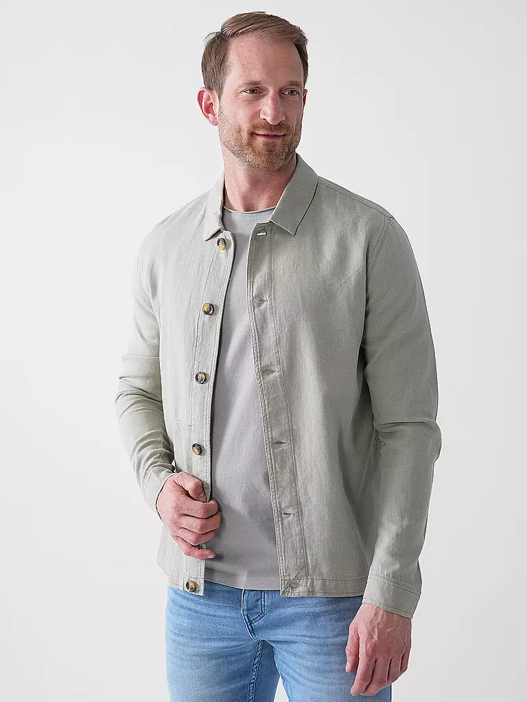 GABBA | Overshirt PETER LINO | dunkelblau
