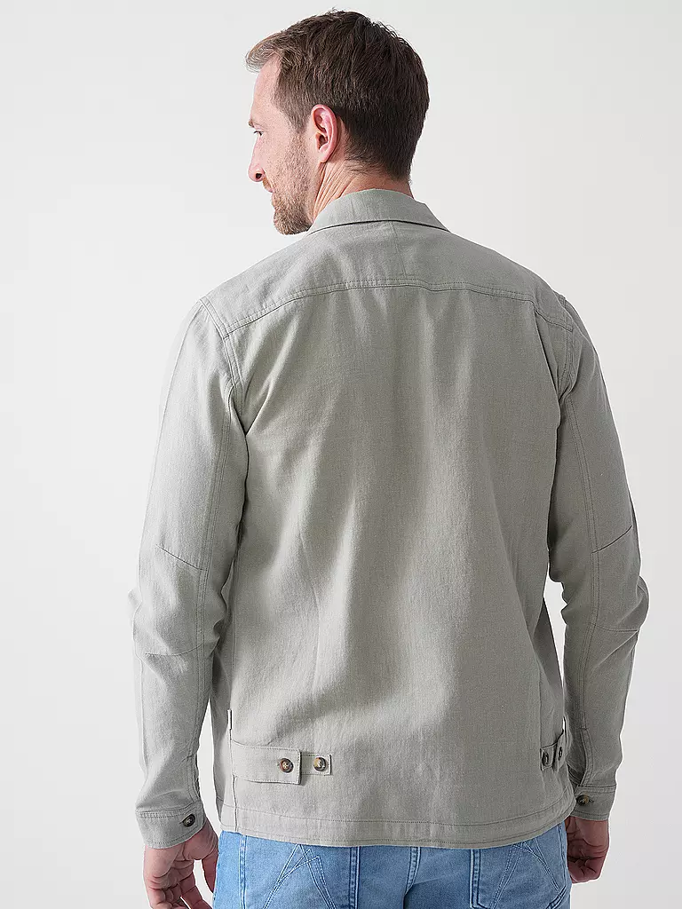 GABBA | Overshirt PETER LINO | dunkelblau