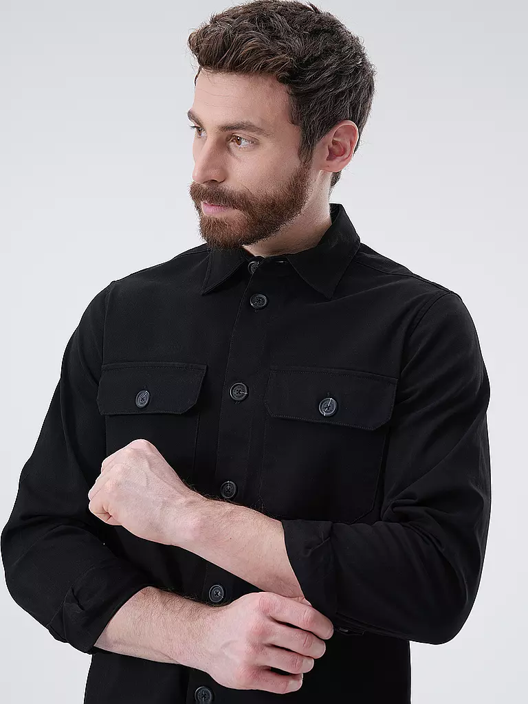 GABBA | Overshirt Topper | schwarz