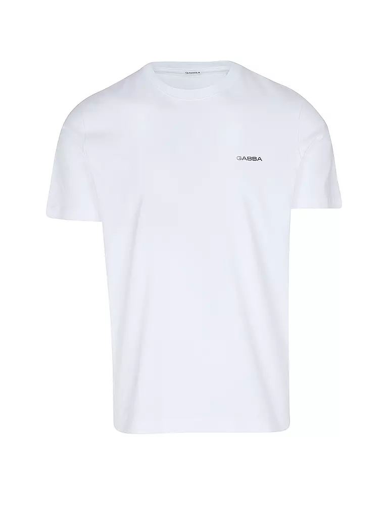 GABBA | T-Shirt DUNE LOGO | weiss