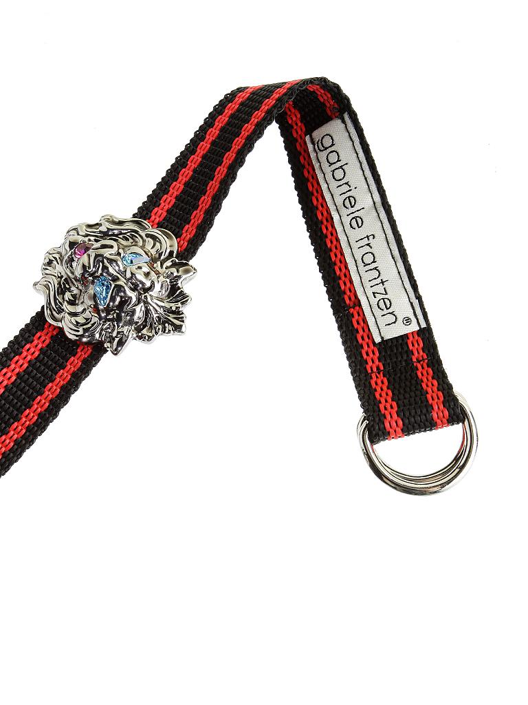 GABRIELE FRANTZEN | Halsband "Watch Candy - Lion" | rot