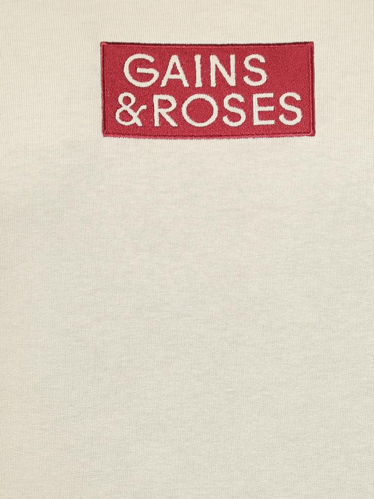 GAINS AND ROSES | Kapuzensweater | beige
