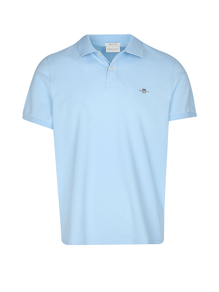 Poloshirt Regular Fit blau M herren