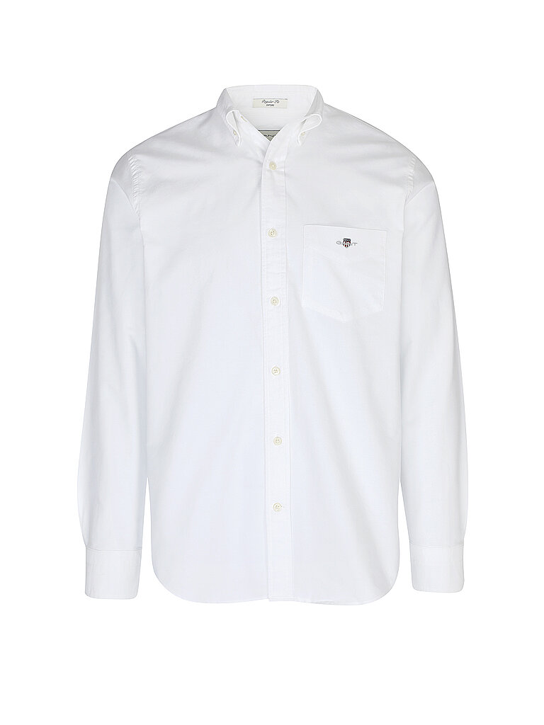Hemd Regular Fit weiss S herren