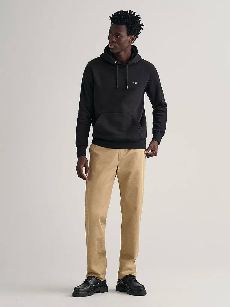 Gant Sweat à Capuche Reg Shield Black M Homme 4