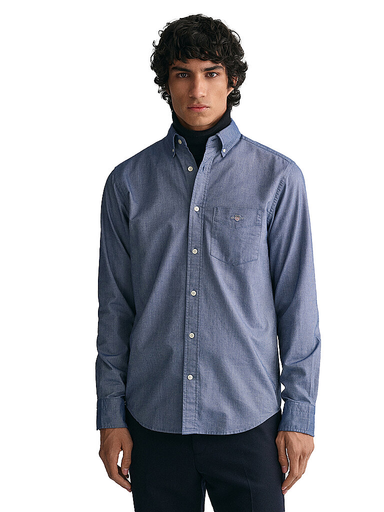 Hemd Regular Fit blau XXL herren