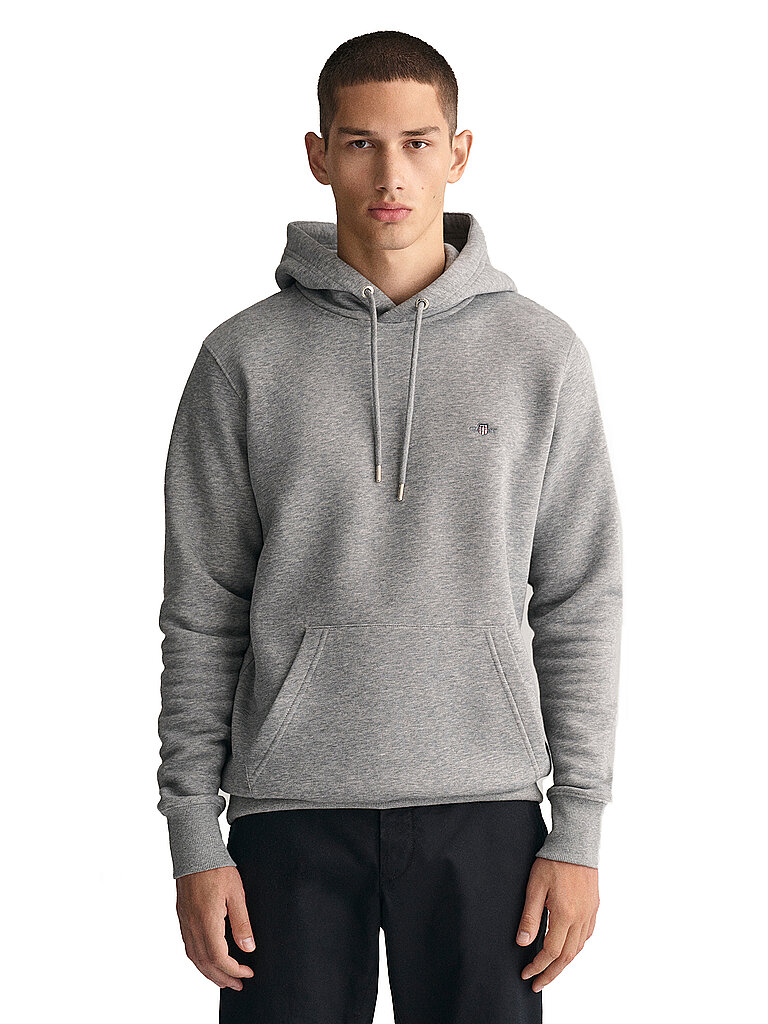 Kapuzensweater - Hoodie grau XL herren