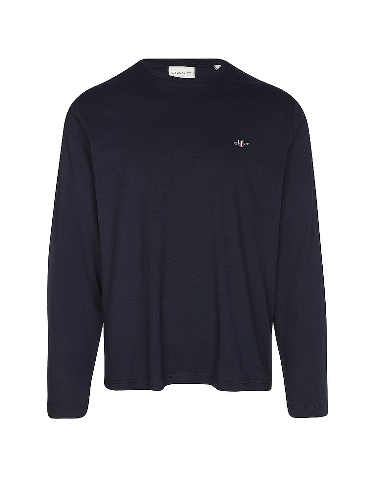 GANT Langarmshirt blau S herren