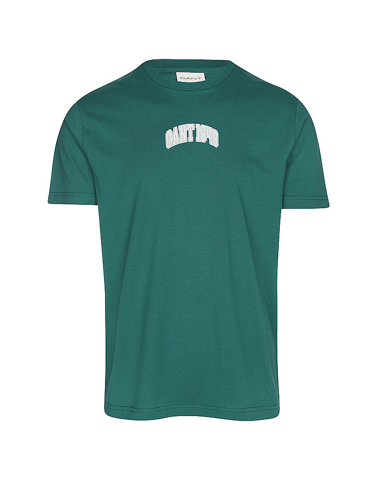 GANT T-Shirt GRAPHIC 1949 LOGO grün   M herren