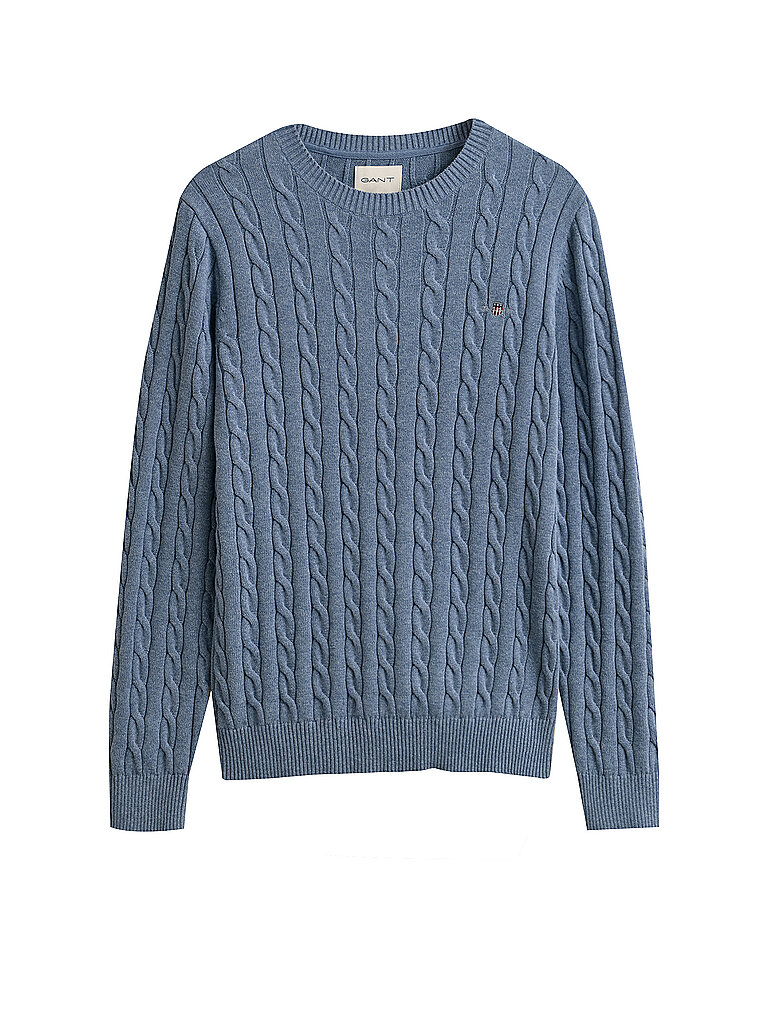 GANT Pullover hellblau L herren