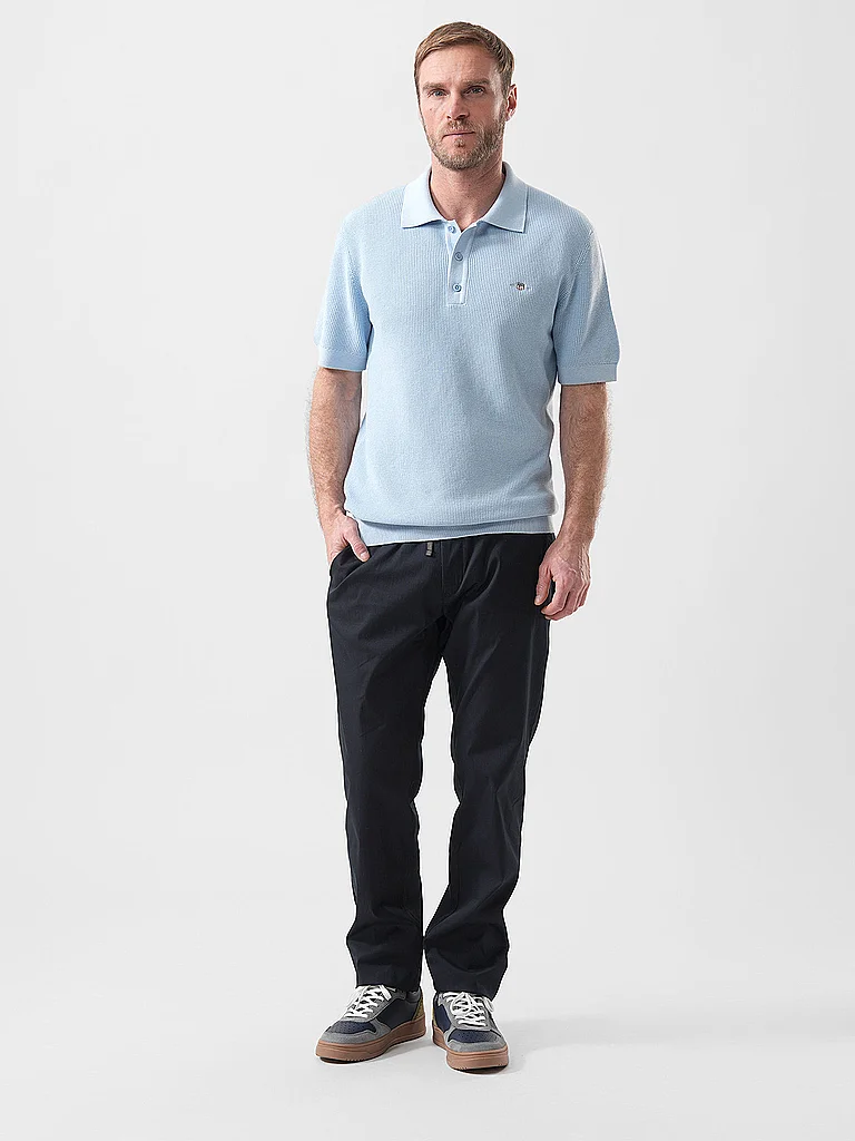 Gant Polo Shirt Light Blue XXL 6